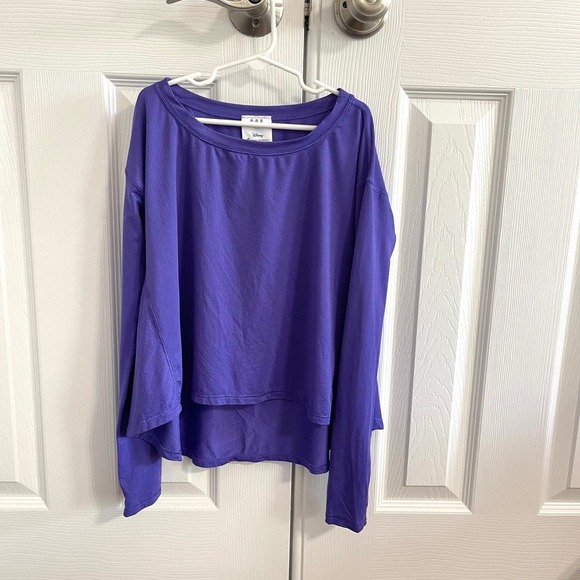 Ivivva x Disney high low purple shirt size 6 - Picture 1 of 7